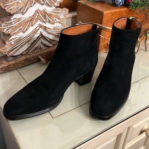 Febo Leather/Suede Turpin Booties NWOT